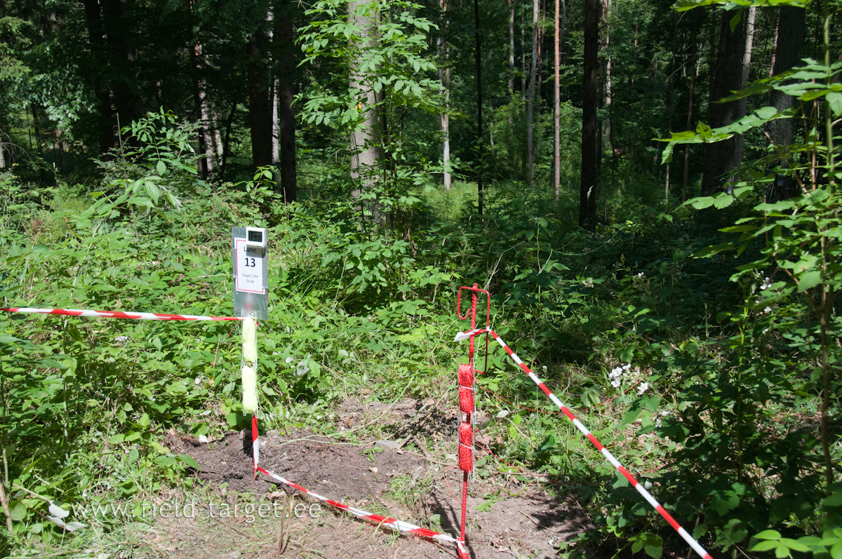 On Shooting Line - Lane 13 is closer than Lane 12?